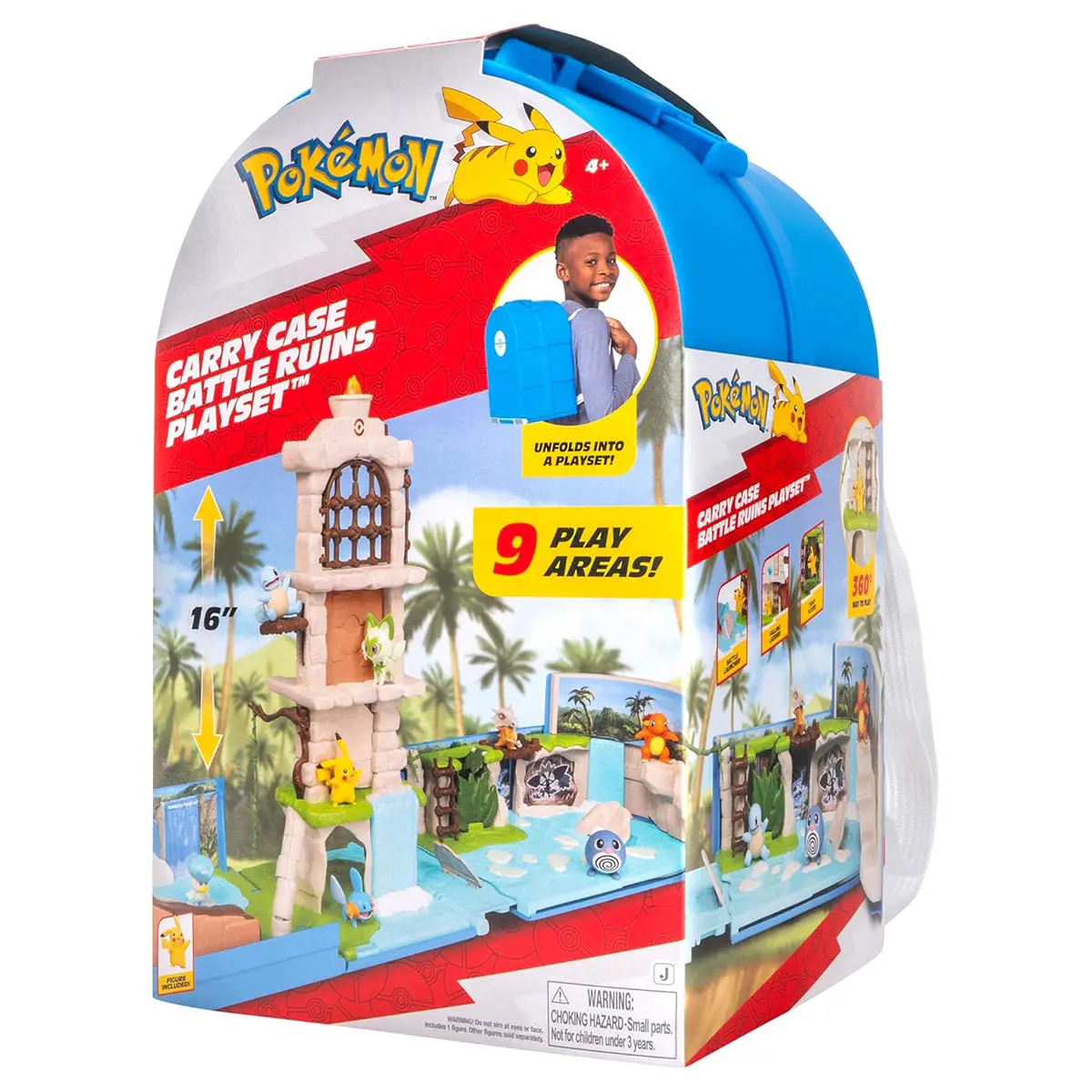 Pokémon Carry Case Battle Ruins Playset 1