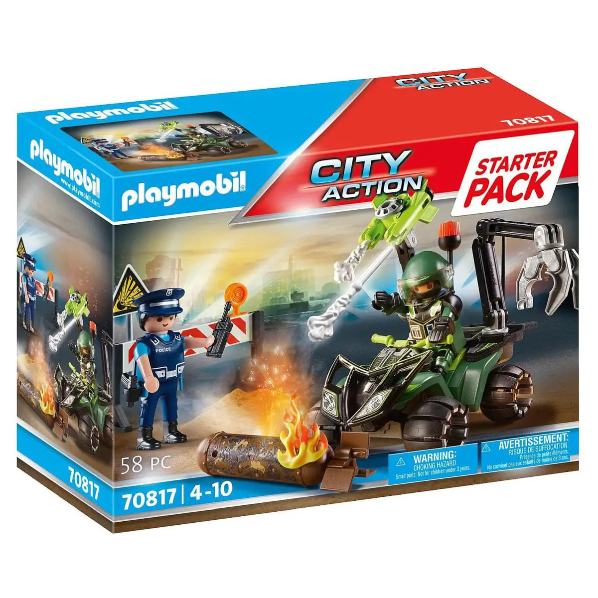 Playmobil City Action: Police Hazard Training Starter Pack 1