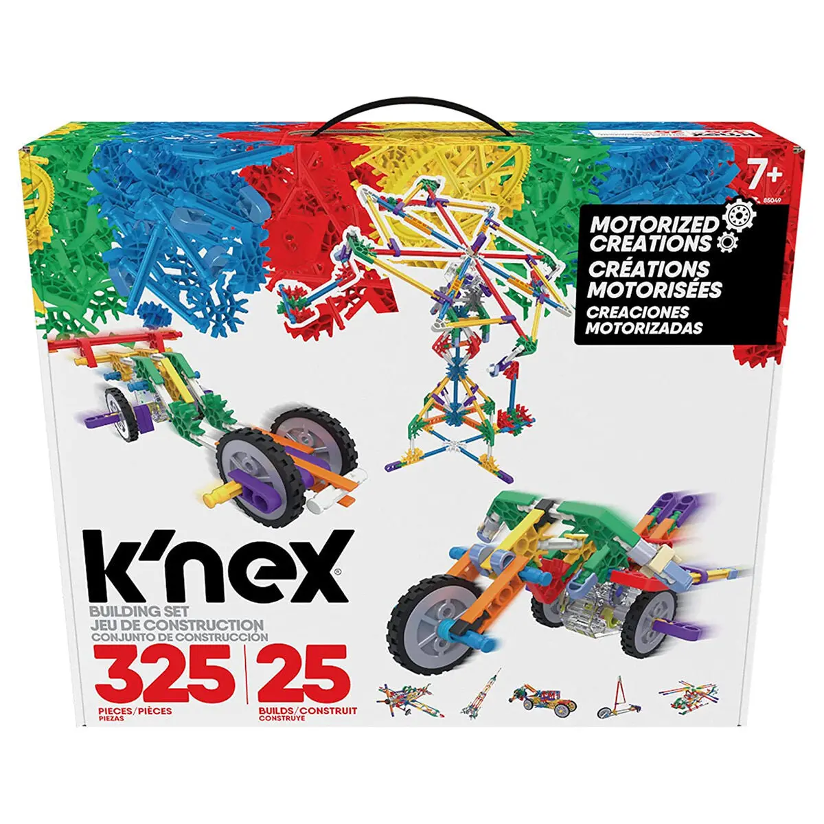 K'nex Motorised Creations 25 Model Building Set 1