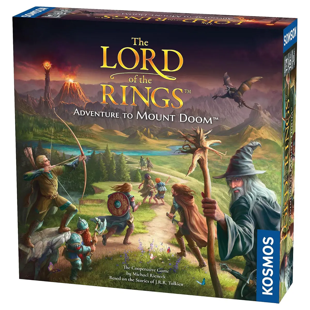The Lord Of The Rings: Adventure To Mount Doom Board Game 1