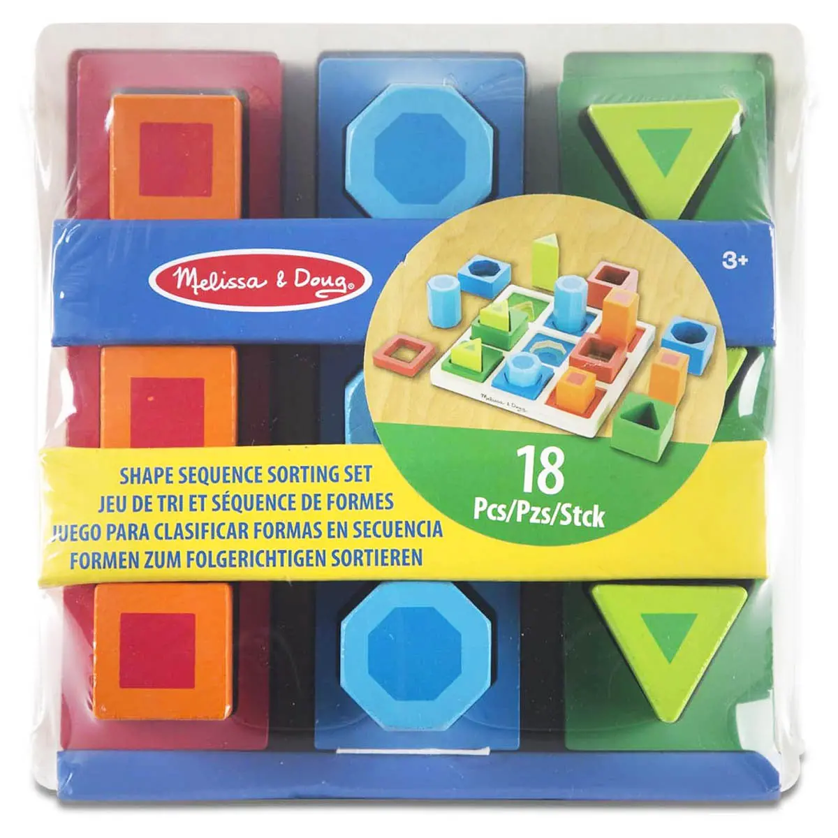 Melissa & Doug Shape Sequence Sorting Set 1