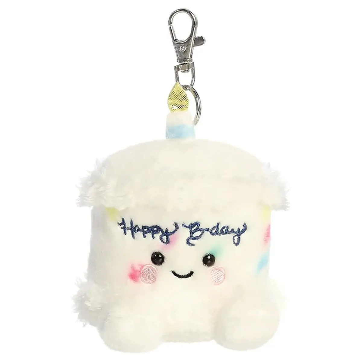 Palm Pals Happy B’Day Cake Clip-On 4" Plush 1