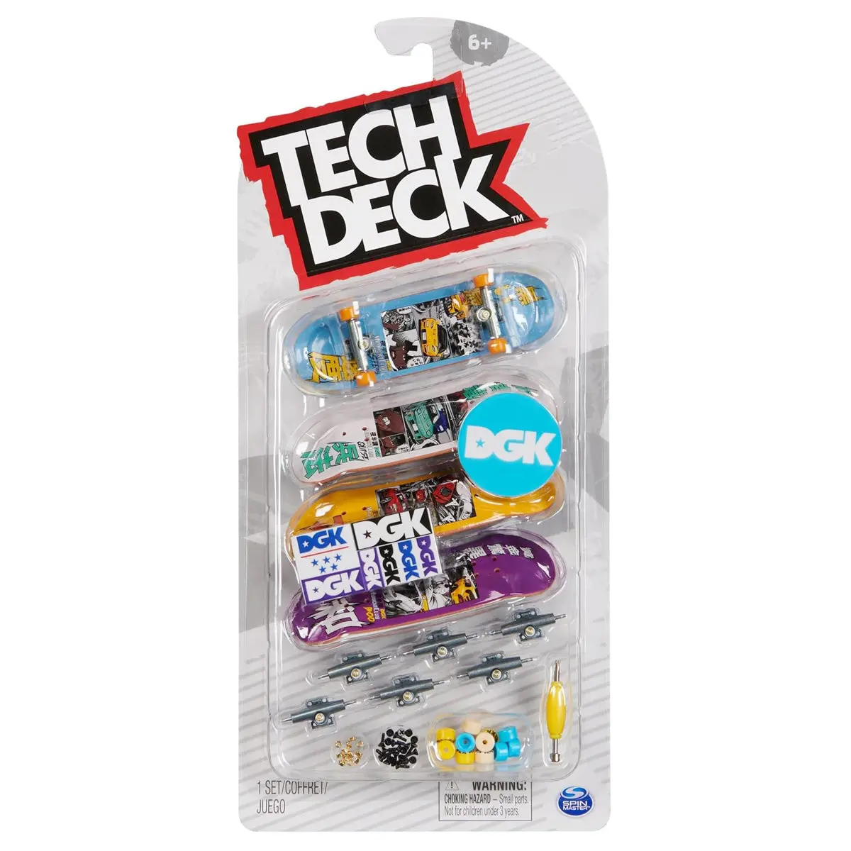 Tech Deck Dgk 96Mm Fingerboards (4 Pack) 1
