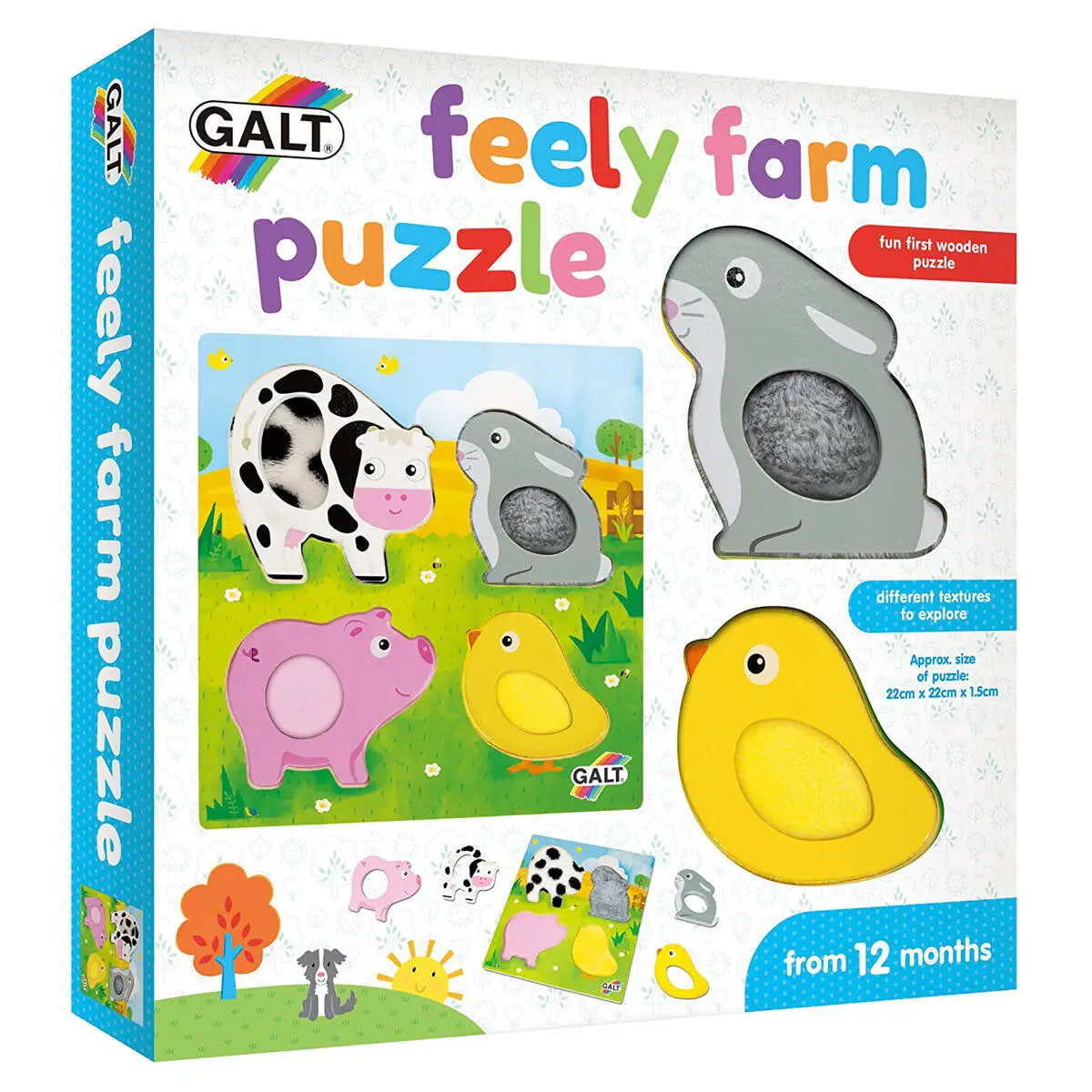 Galt Feely Farm Puzzle 1