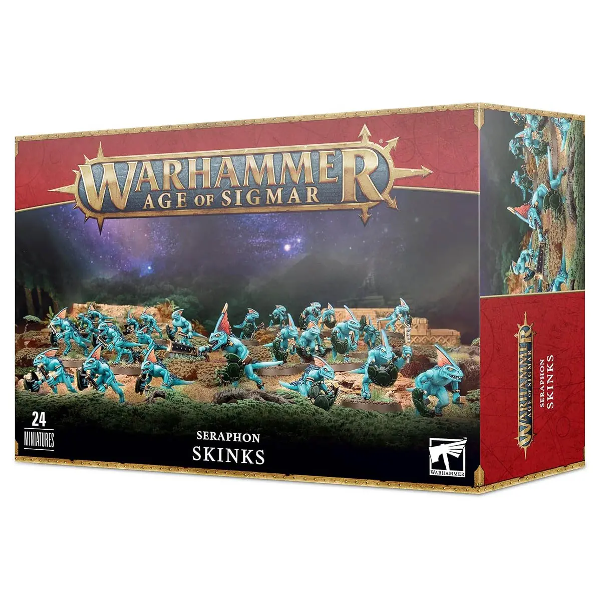 Warhammer Age Of Sigmar: Seraphon: Skinks Miniatures Set 1