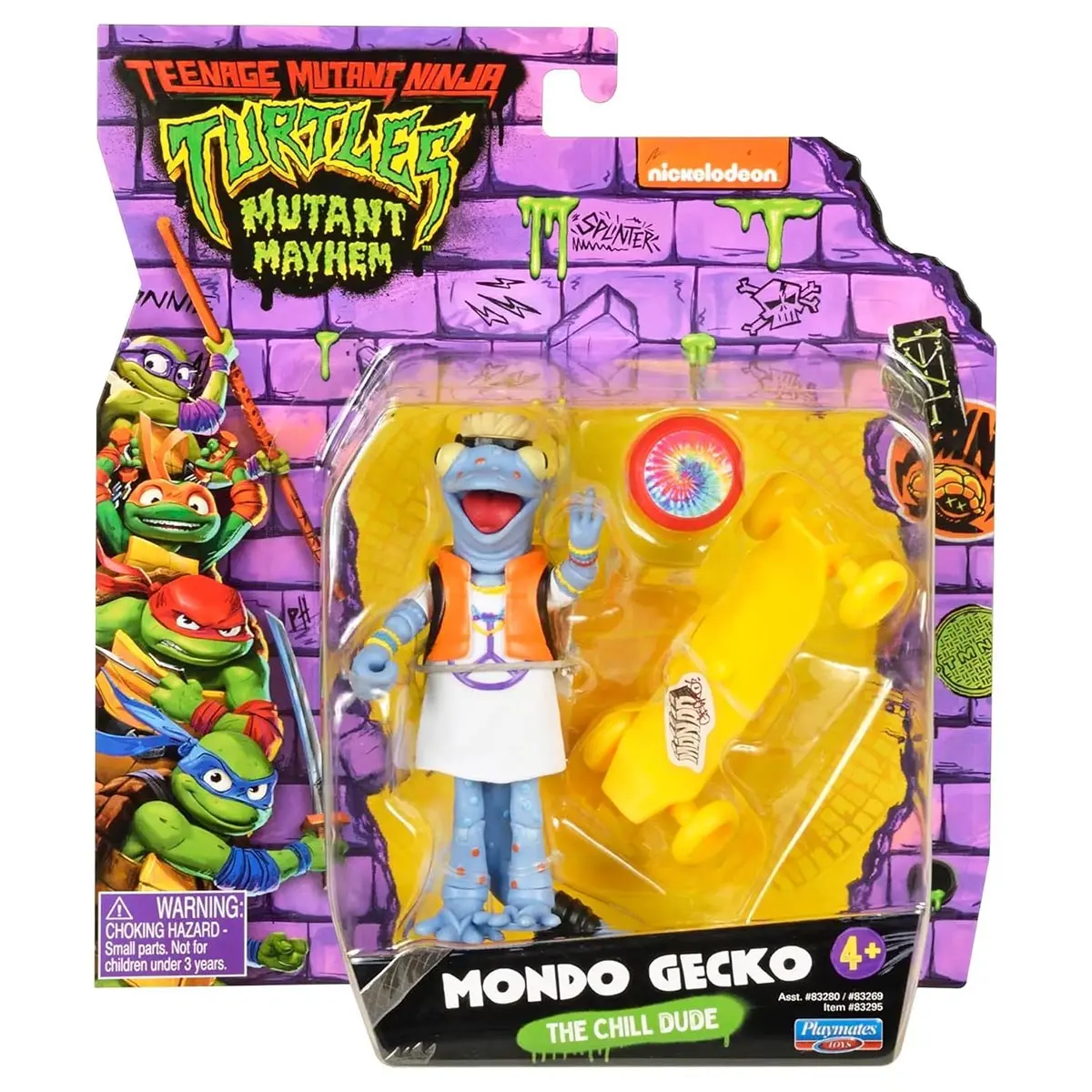 Teenage Mutant Teenage Turtles: Mutant Mayhem Mondo Gecko Figure 1