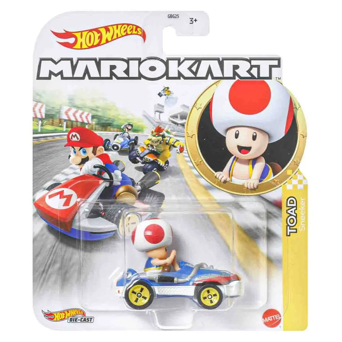 Hot Wheels Mario Kart: Toad Sneeker 1