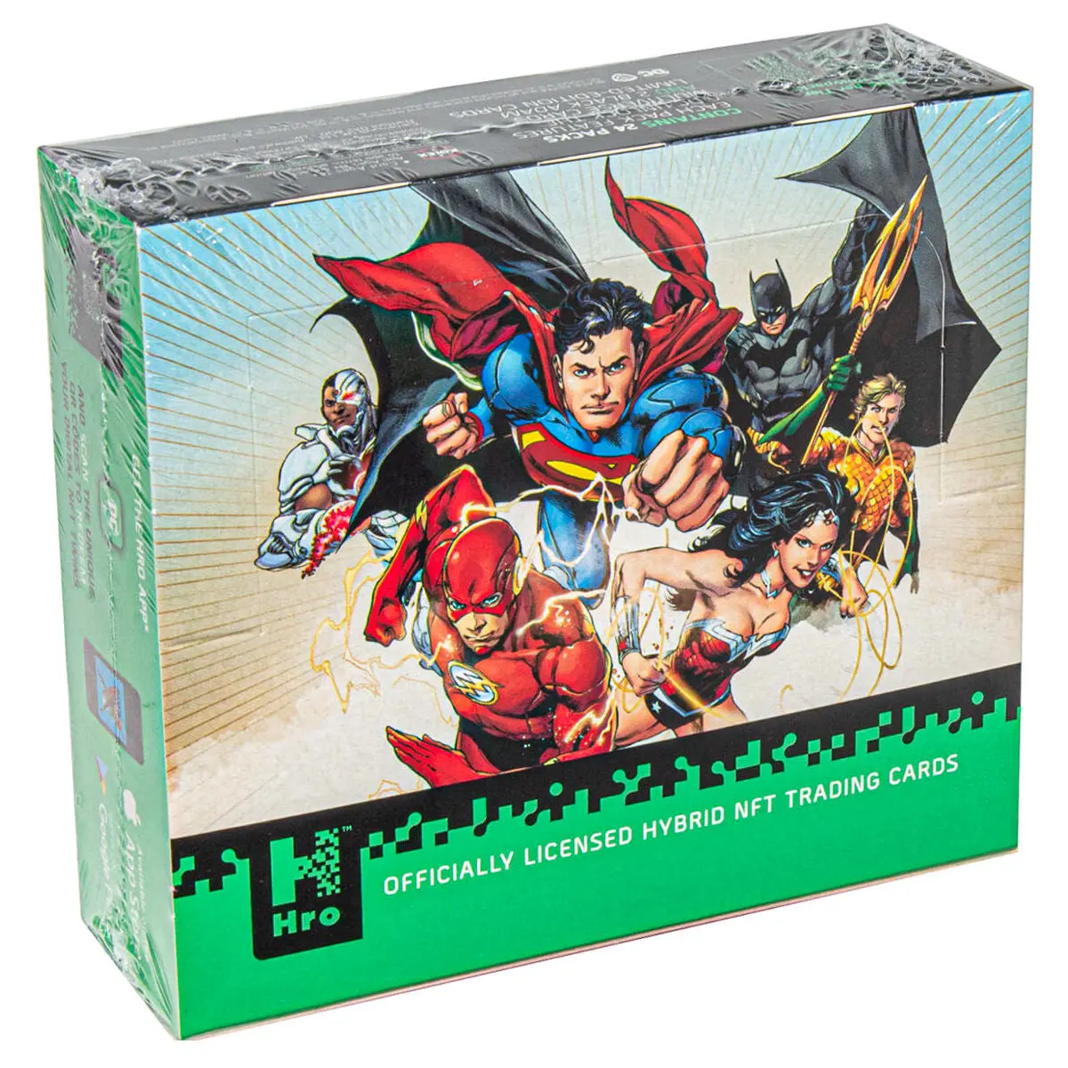 Hro Dc Unlock The Multiiverse Chapter 2 Black Adam Limited Edition Hybrid Nft Trading Cards (24 Pack) 1