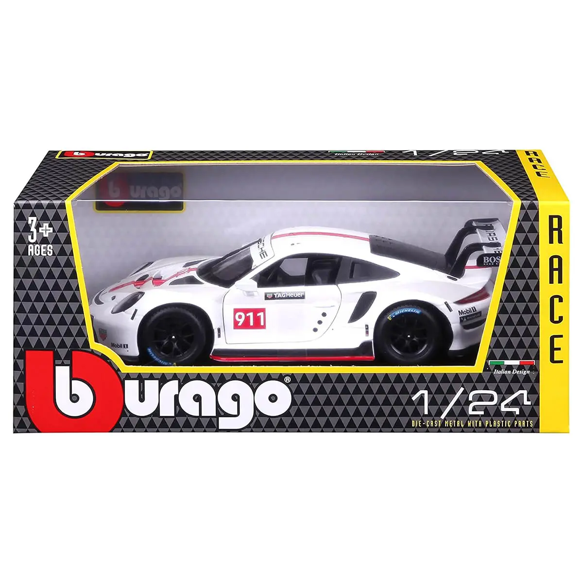 Bburago Porsche 911 Rsr Gt 1:24 Car 1