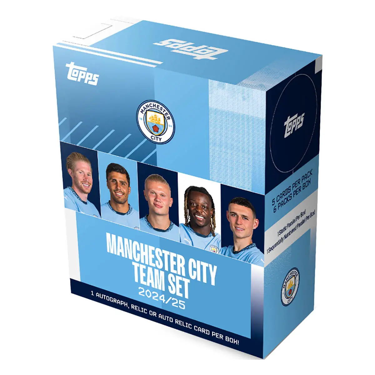 Manchester City Team Set 2024/25 Trading Cards 1