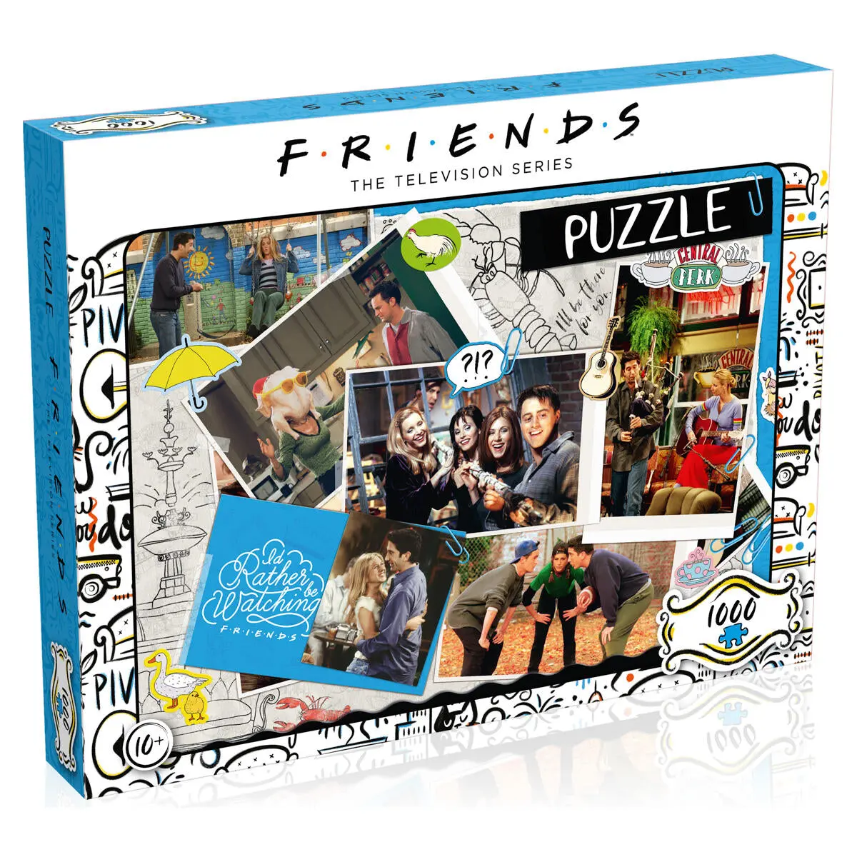 Friends Tv Series Scrapbook 1000 Piece Puzzle 1