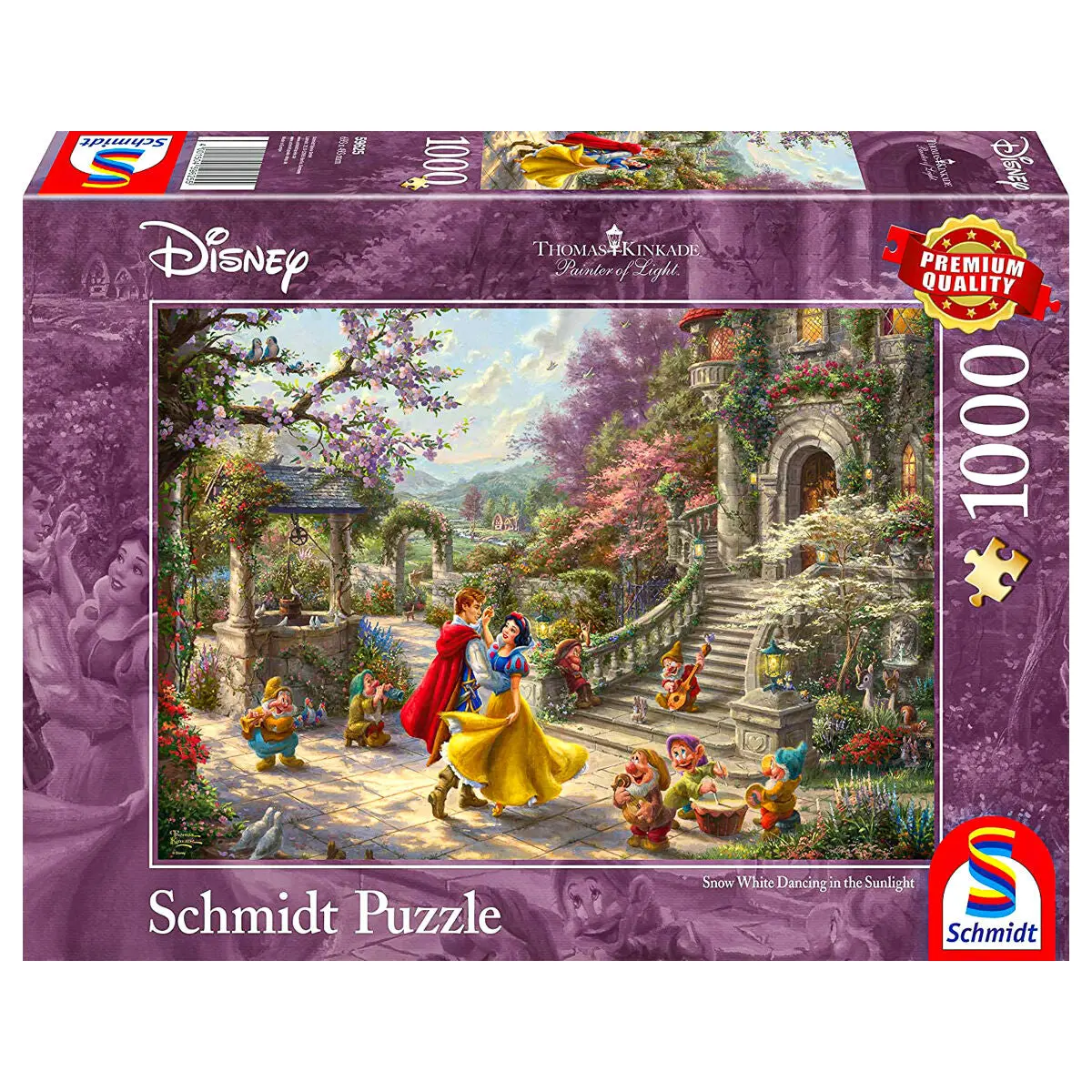 Disney Snow White Dancing In The Sunlight Puzzle 1000 Piece 1