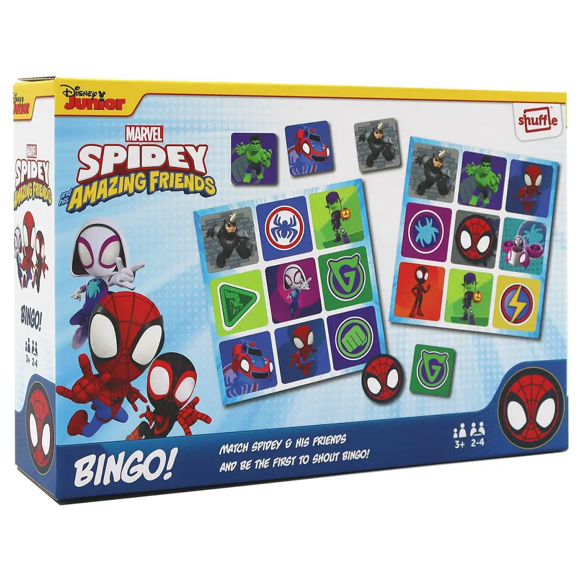 Marvel Spidey And His Amazing Friends Bingo Game 1