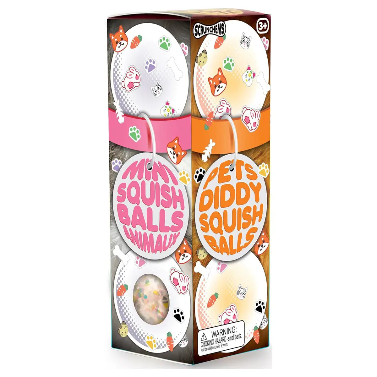 Scrunchems Pets Diddy Squish Balls (3 Pack) 1