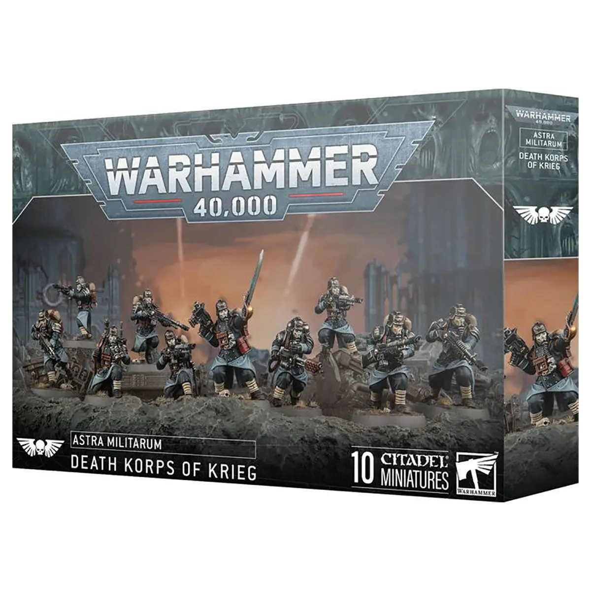 Warhammer 40,000 Astra Miltarum: Death Korps Of Krieg Miniatures Set 1