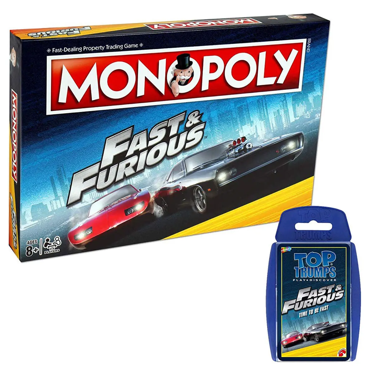 Fast & Furious Monopoly & Top Trumps Bundle 1