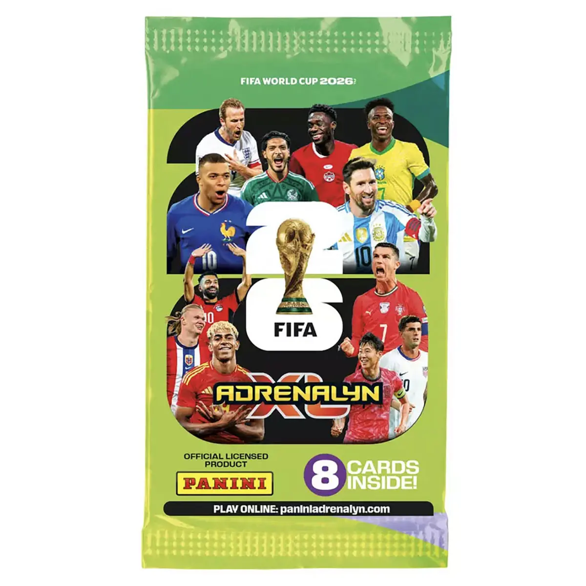 Panini Fifa World Cup 2026 Adrenalyn Xl Trading Cards Booster Pack 1