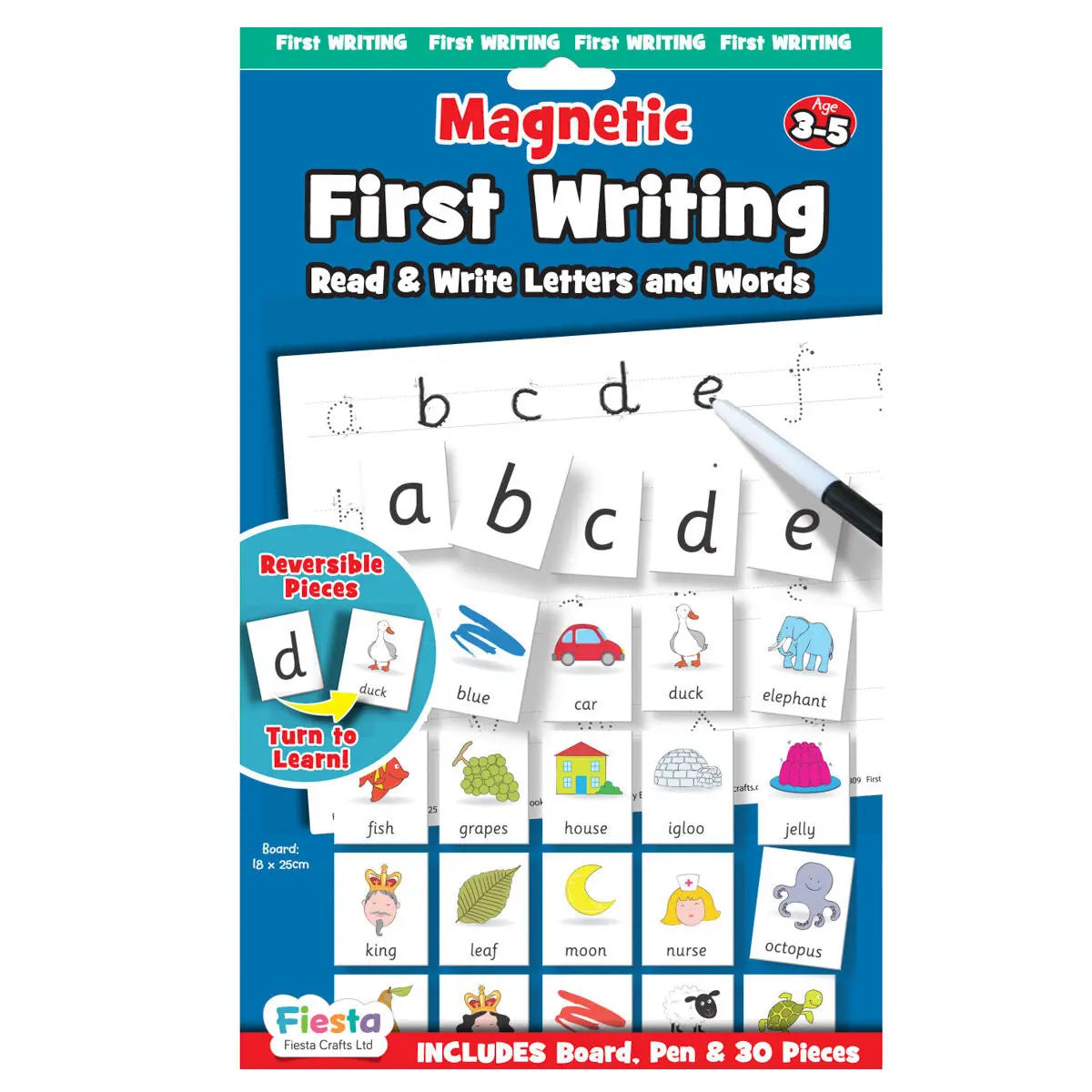 Fiesta Crafts Magnetic First Writing Set 1