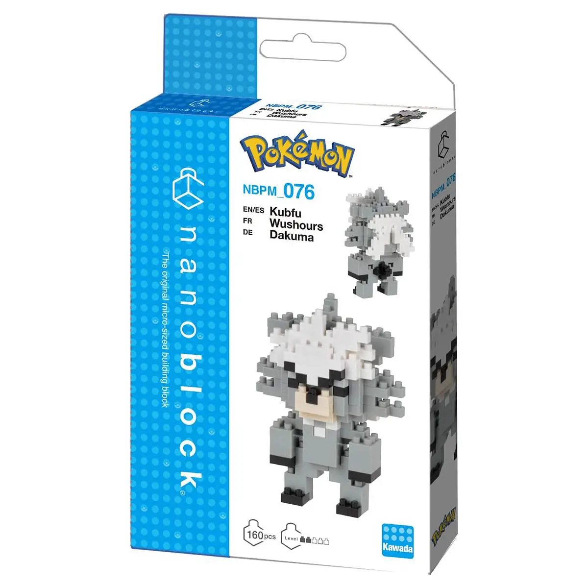 Nanoblock Pokémon: Kubfu Micro-Sized Building Set 1
