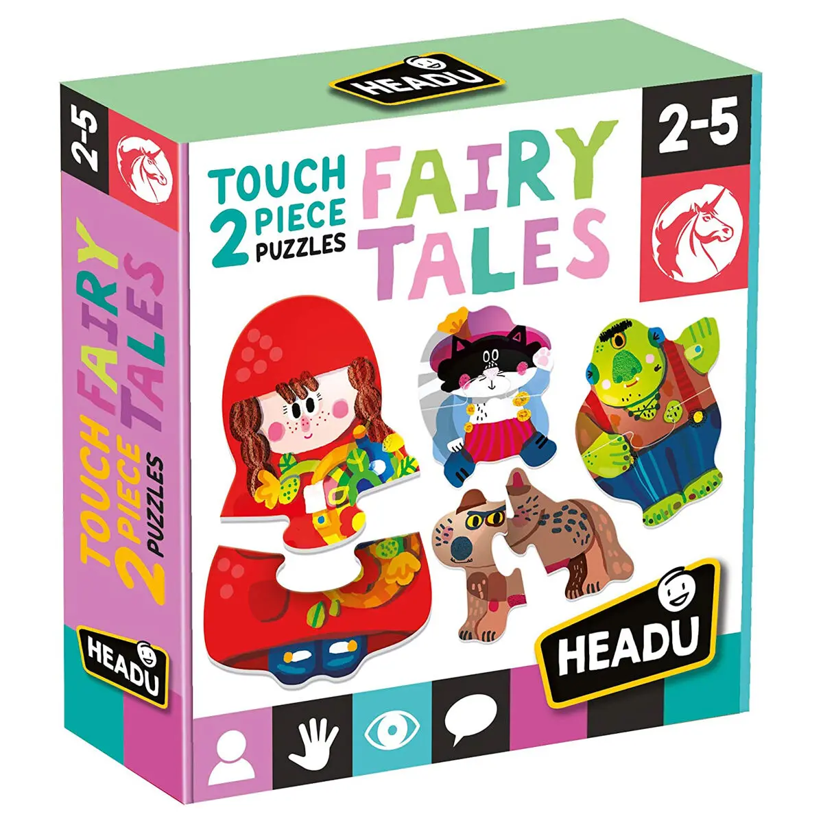 Headu Touch 2 Piece Puzzles Fairiy Tales 1