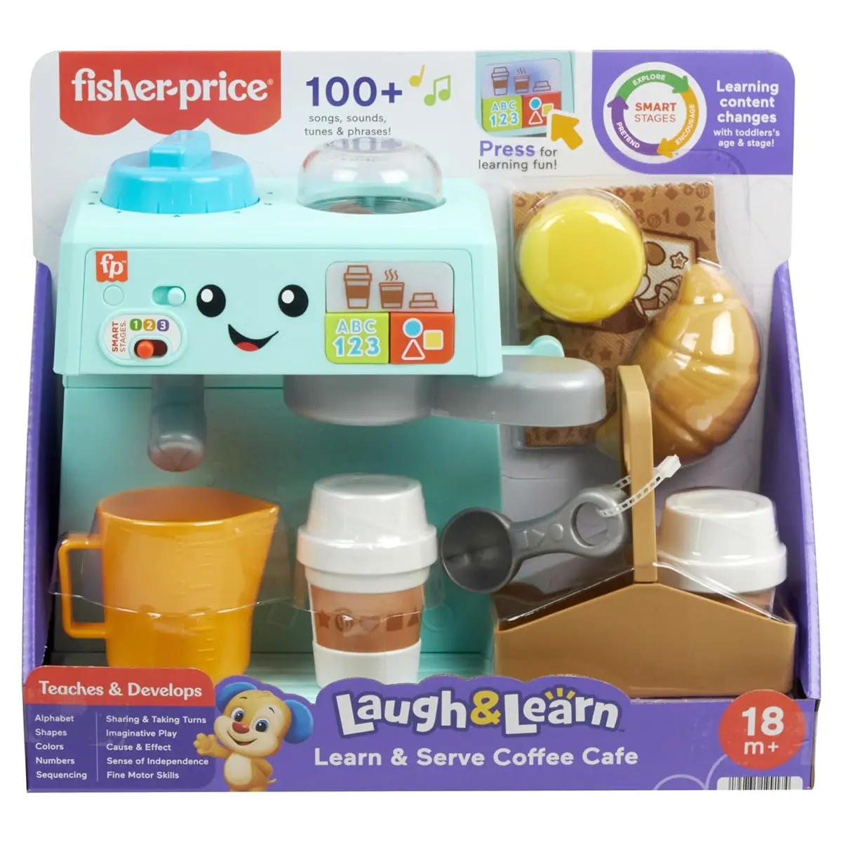 Fisher-Price Laugh & Learn: Learn & Serve Coffee Café Playset 1