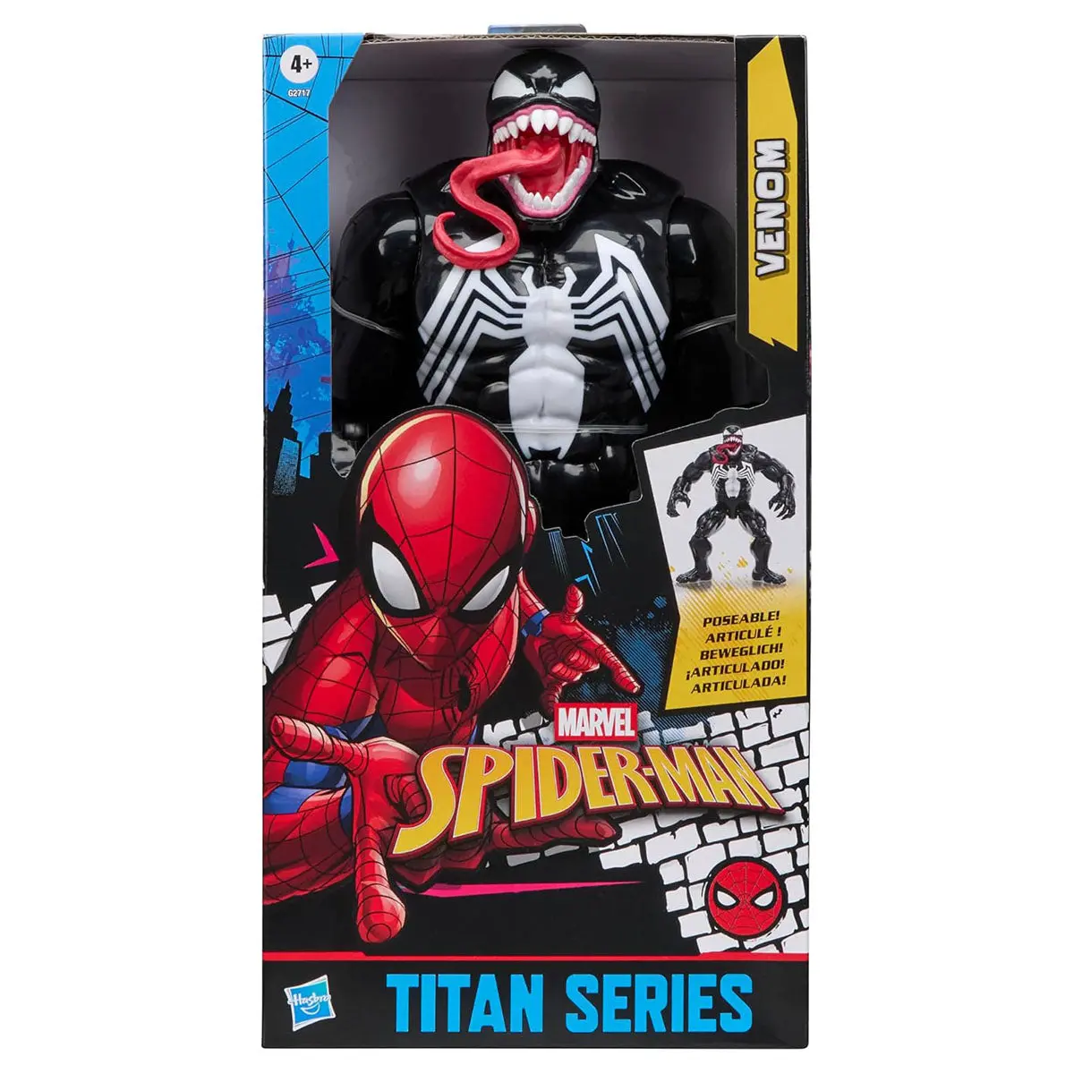 Marvel Spider-Man Titan Series Venom 12" Figure 1