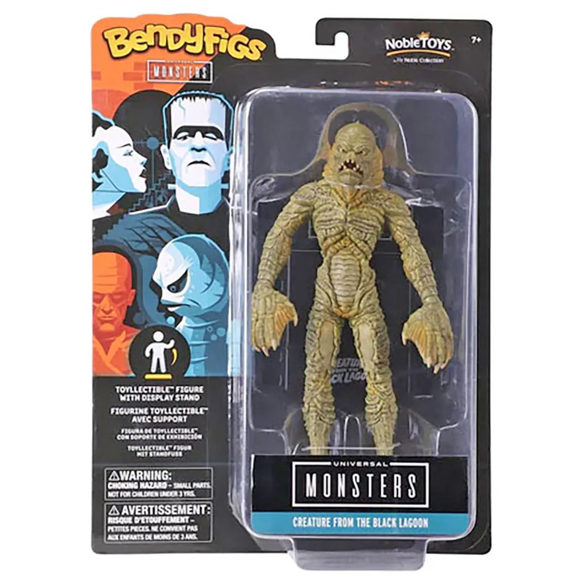 Bendyfigs Universal Monsters: Creature From The Black Lagoon 7.5" Figure 1