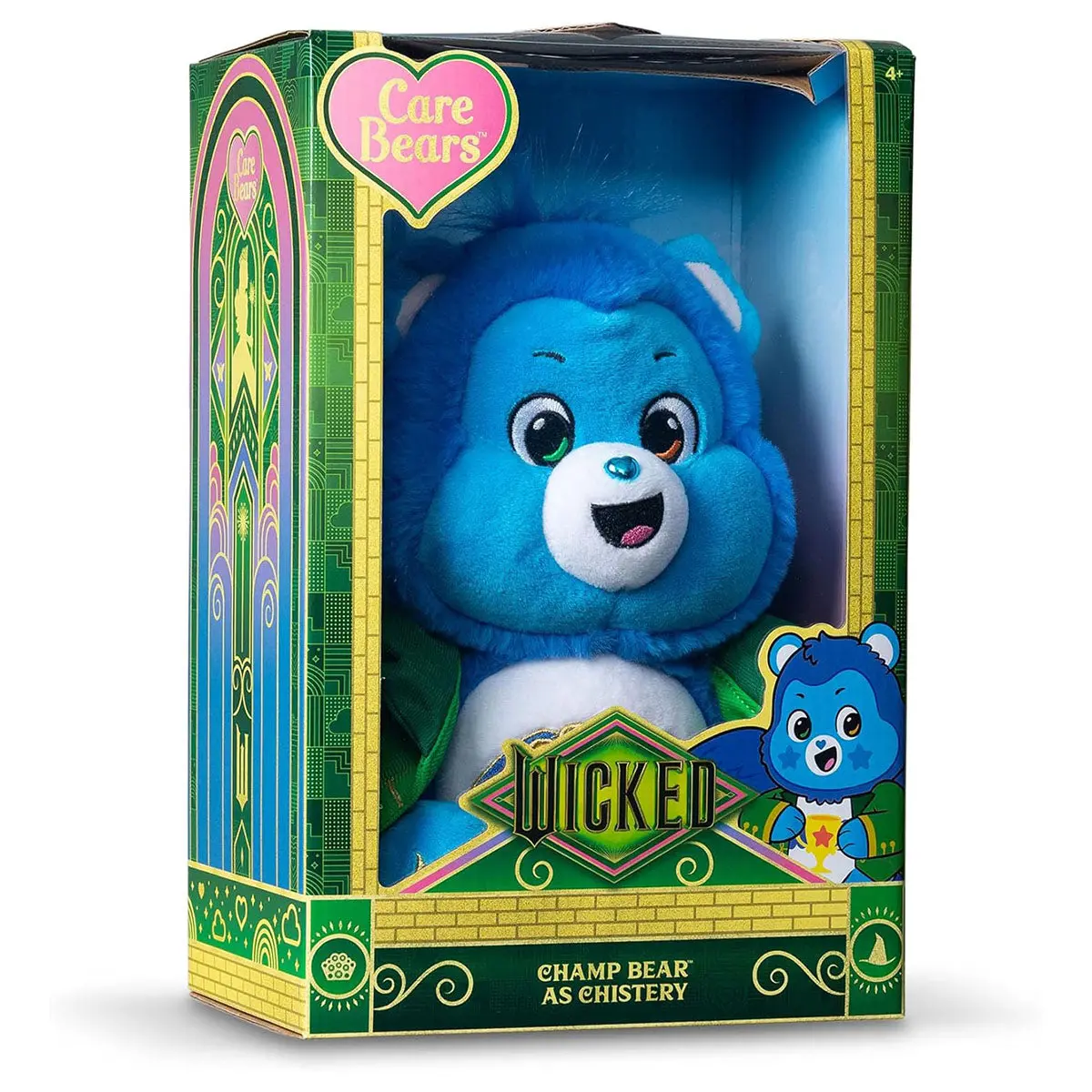 Care Bears X Wicked Champ Bear As Chistery 30Cm Plush 1