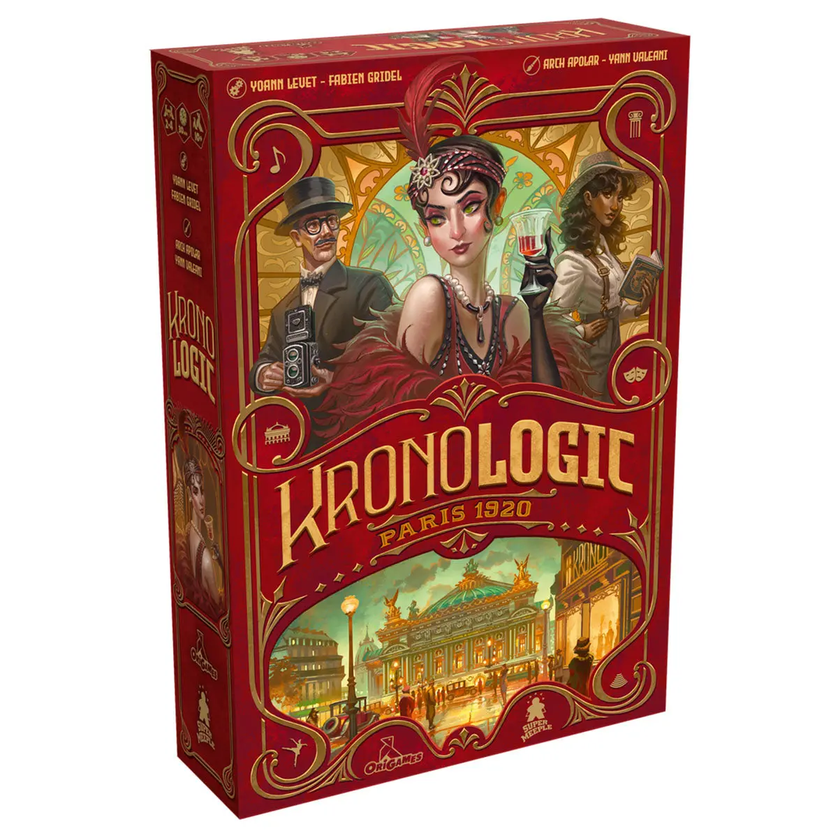 Kronologic: Paris 1920 Card Game 1