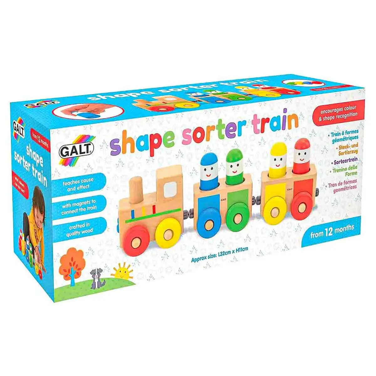 Galt Shape Sorter Train 1