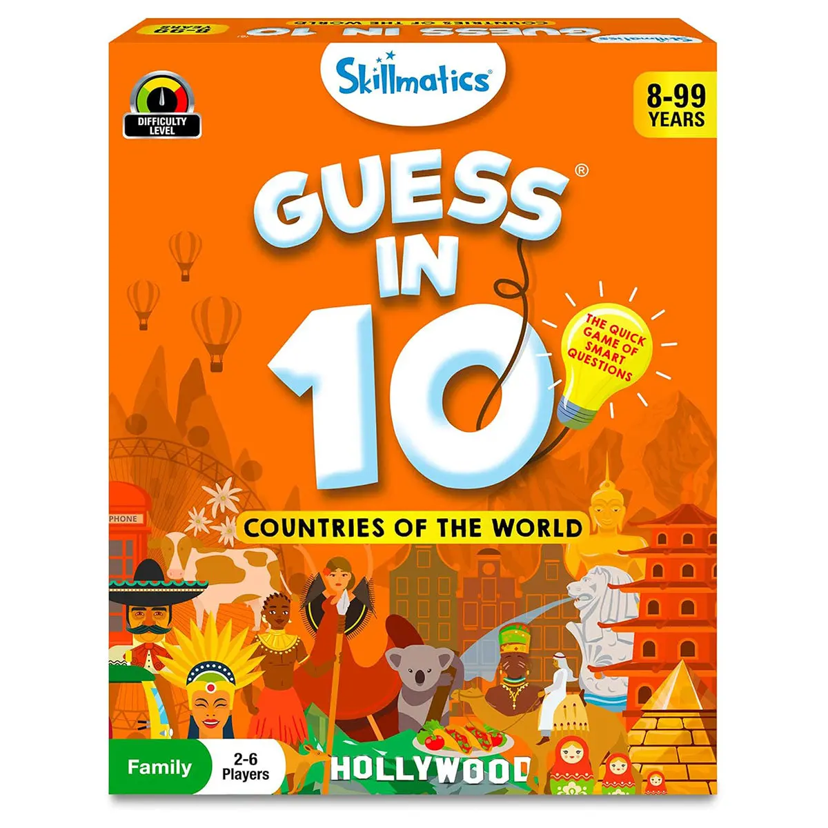 Guess In 10: Countries Of The World Card Game 1