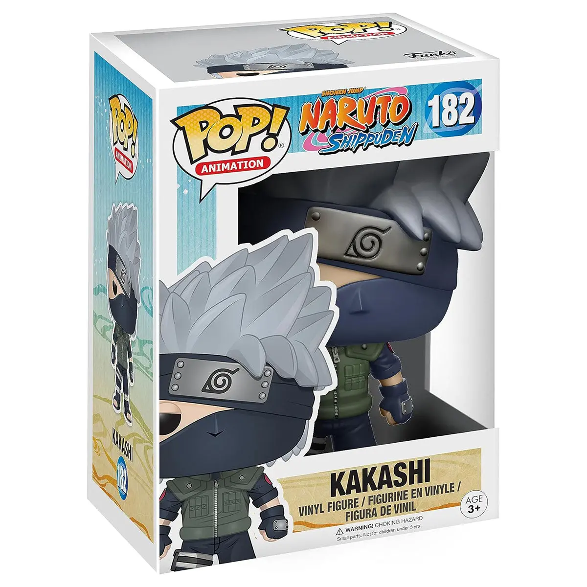 Funko Pop! Animation: Naruto Shippuden: Kakashi Vinyl Figure #182 1