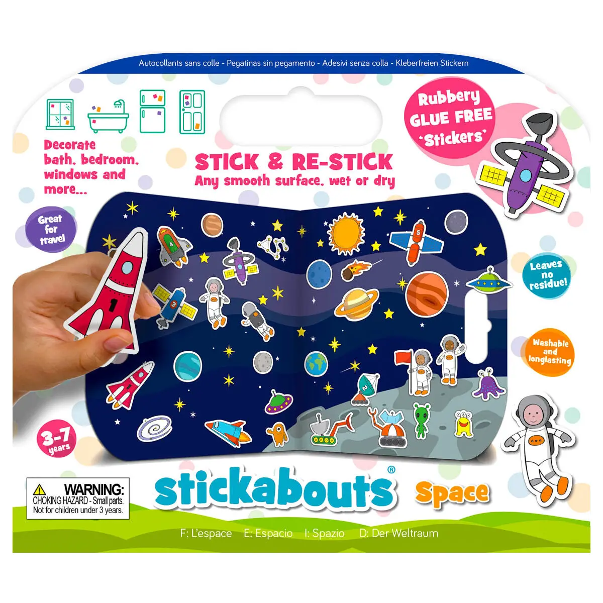 Space Stickabouts Sticker Book 1