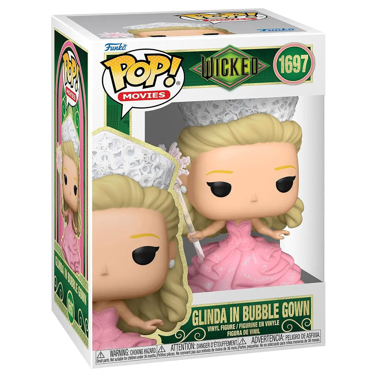 Funko Pop! Movies: Wicked: Glinda Vinyl Figure #1697 1