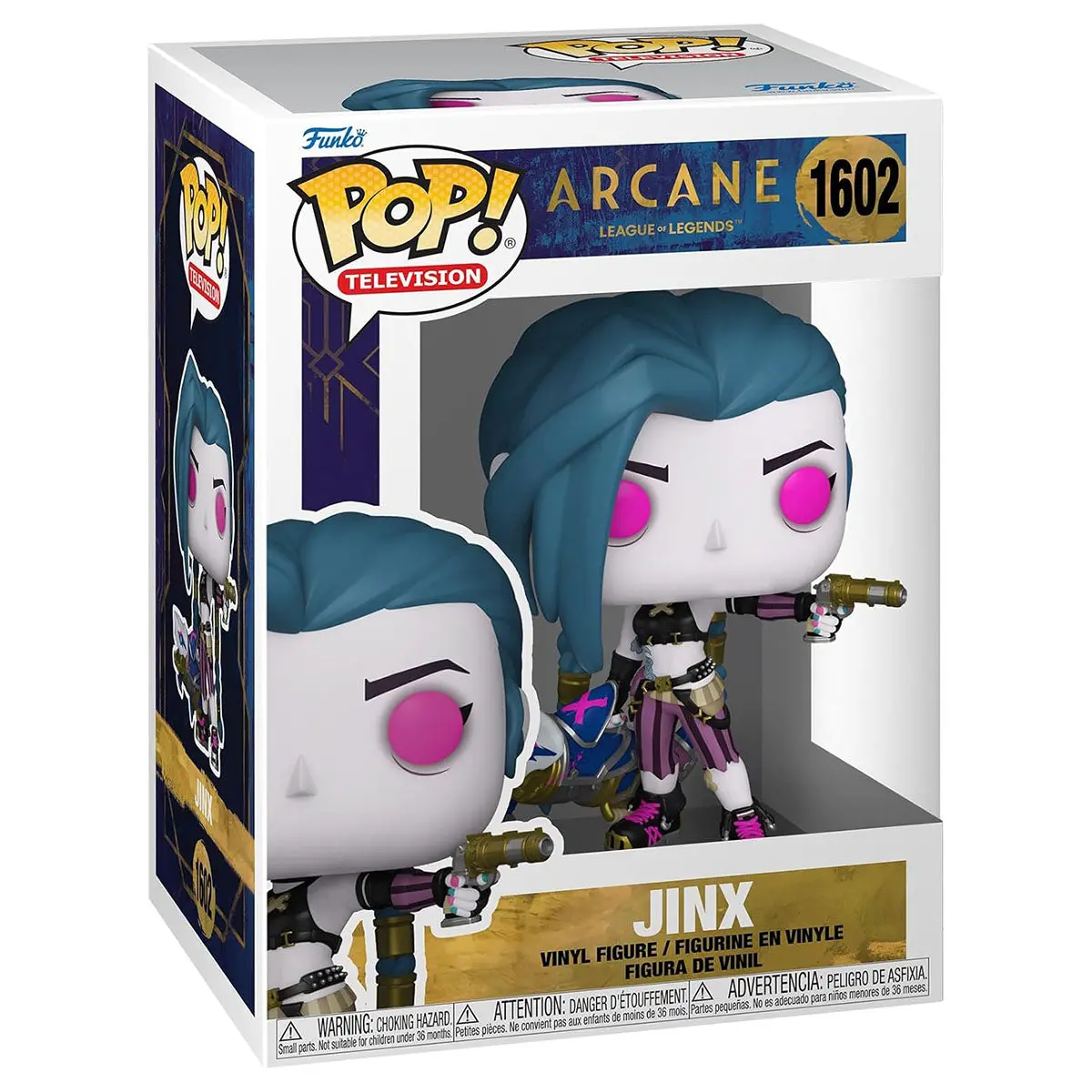 Funko Pop! Television: Arcane: League Of Legends: Jinx Vinyl Figure #1602 1
