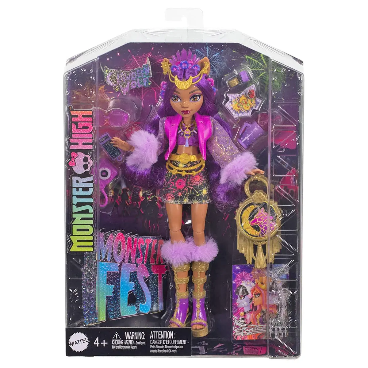 Monster High: Monster Fest Clawdeen Wolf Doll 1