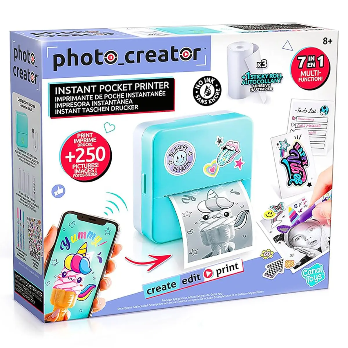 Photo Creator Instant Pocket Printer Set 1
