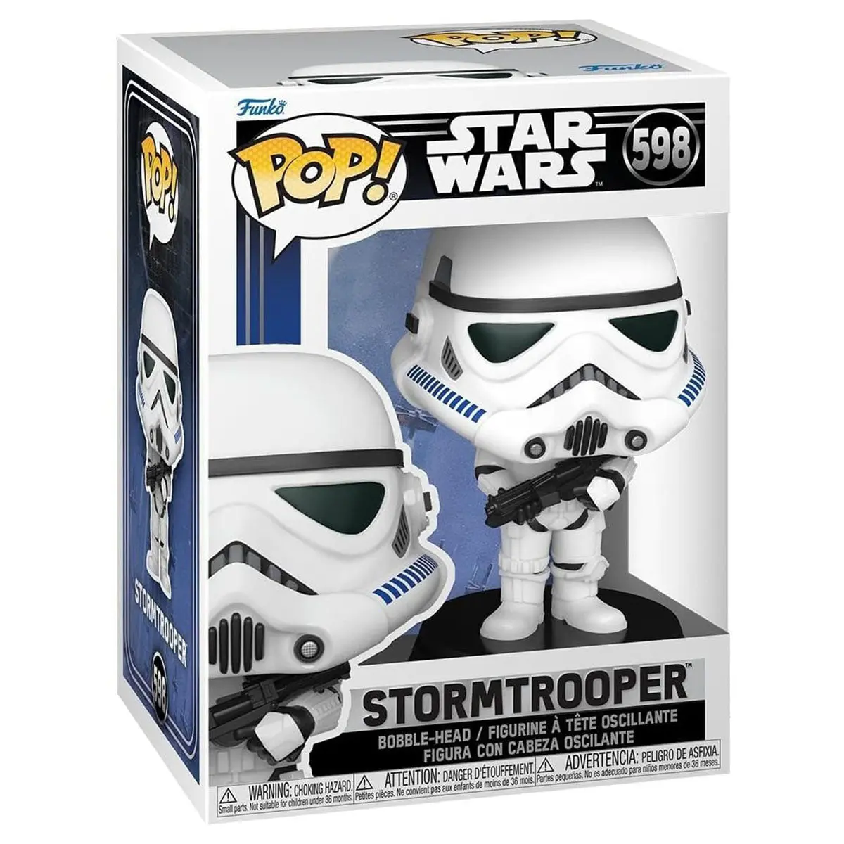 Funko Pop! Star Wars: A New Hope: Stormtrooper Bobble-Head Figure #598 1