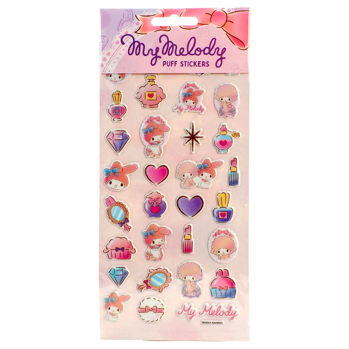 Sanrio My Melody Puff Stickers Set 1