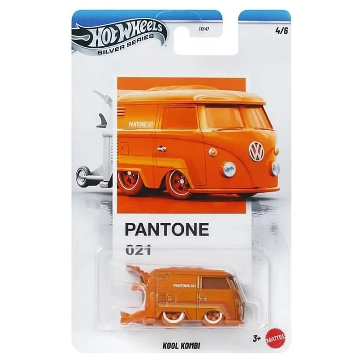 Hot Wheels Silver Series Pantone 021 Kool Kombi Car (4/6) 1