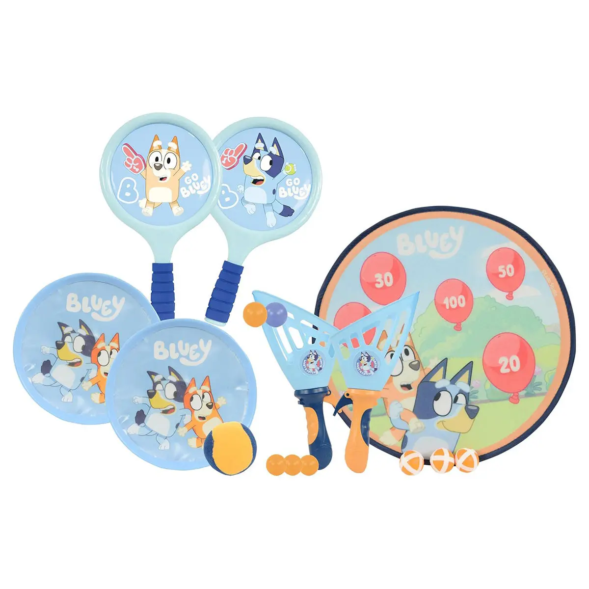 Bluey Bumper Box 4-In-1 Garden Games Set 1