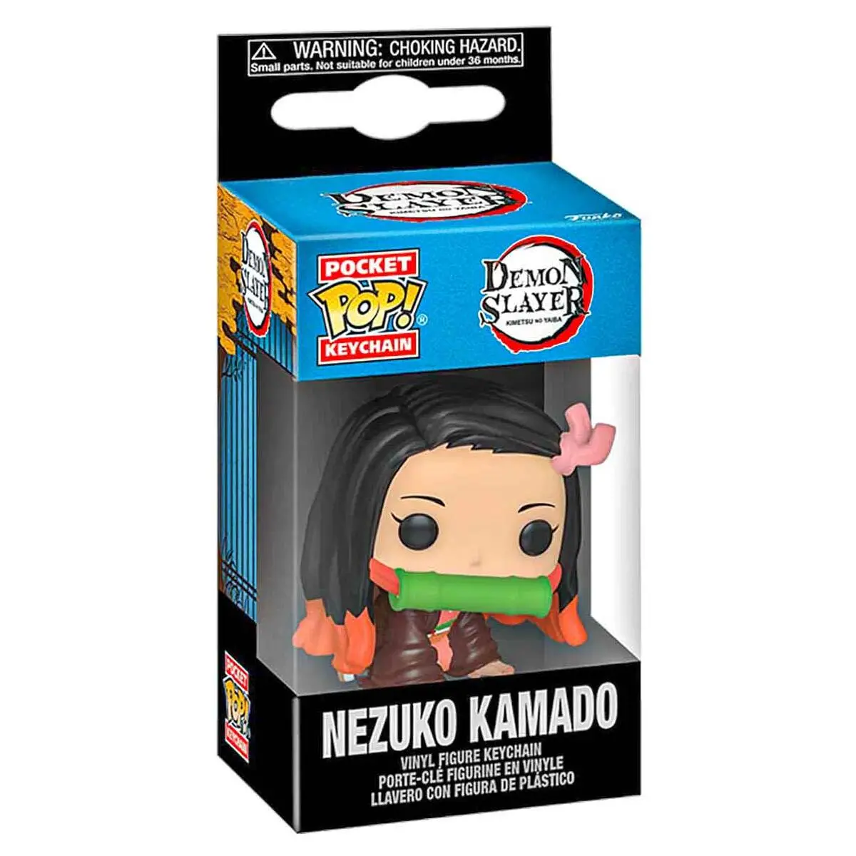 Funko Pop! Pocket Keychain: Demon Slayer: Nezuko Kamado Vinyl Figure 1