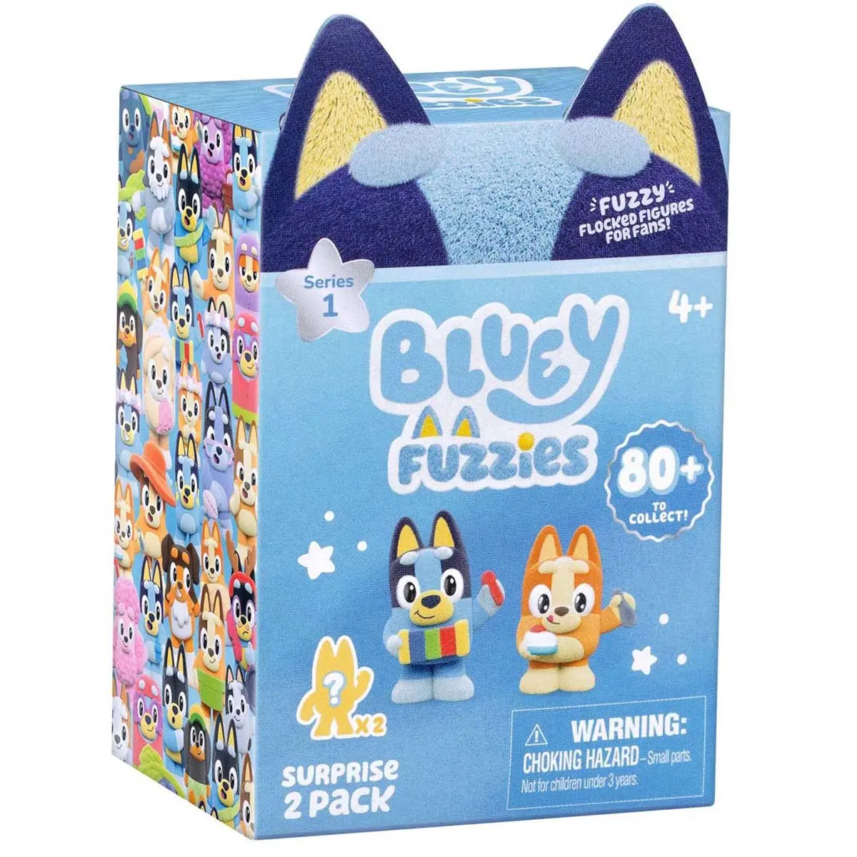 Bluey Fuzzies Surprise Figures 2 Pack (Styles Vary) 1