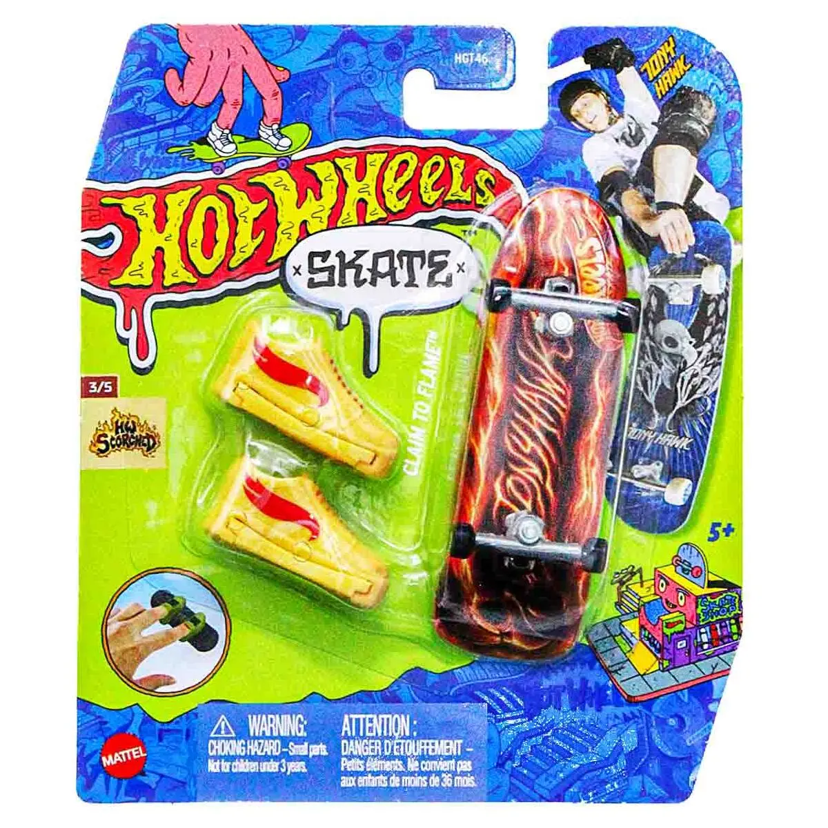 Hot Wheels Skate: Claim To Flame Fingerboard 1