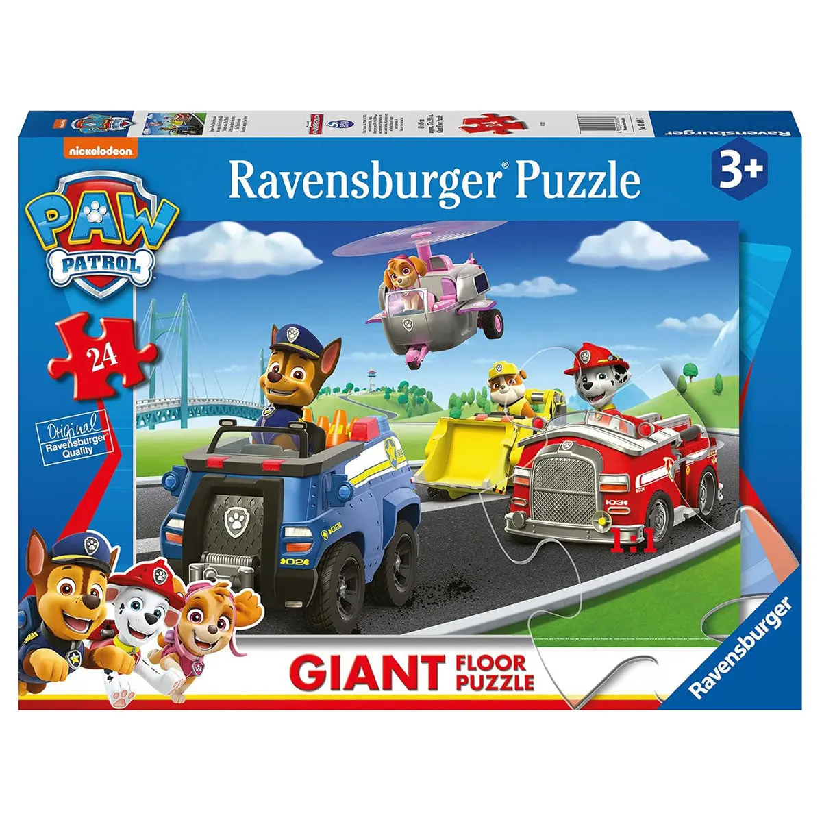 Ravensburger Paw Patrol Giant Shaped Floor Jigsaw Puzzle 1