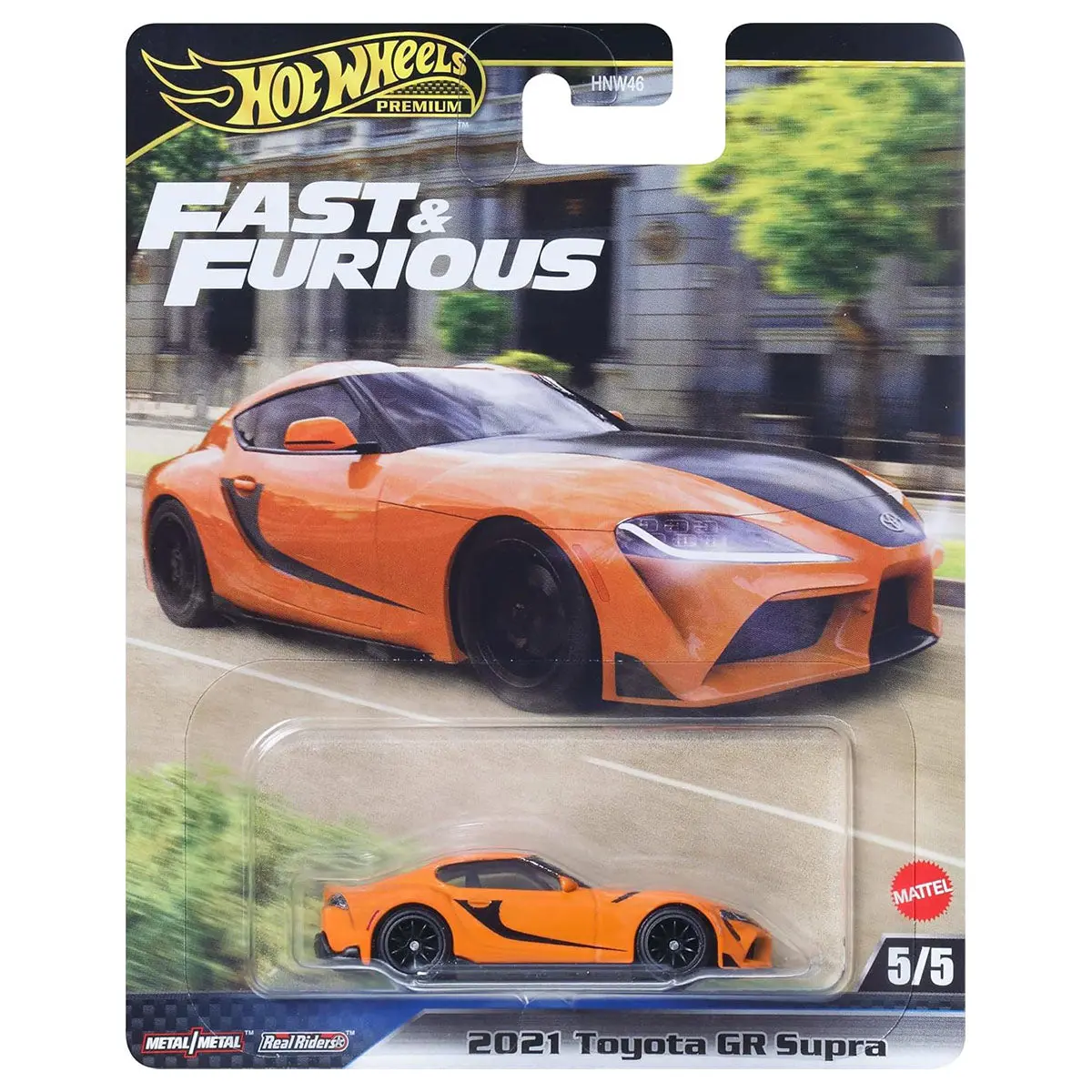 Hot Wheels Premium Fast & Furious: 2021 Toyota Gr Supra 1:64 Car (5/5) 1