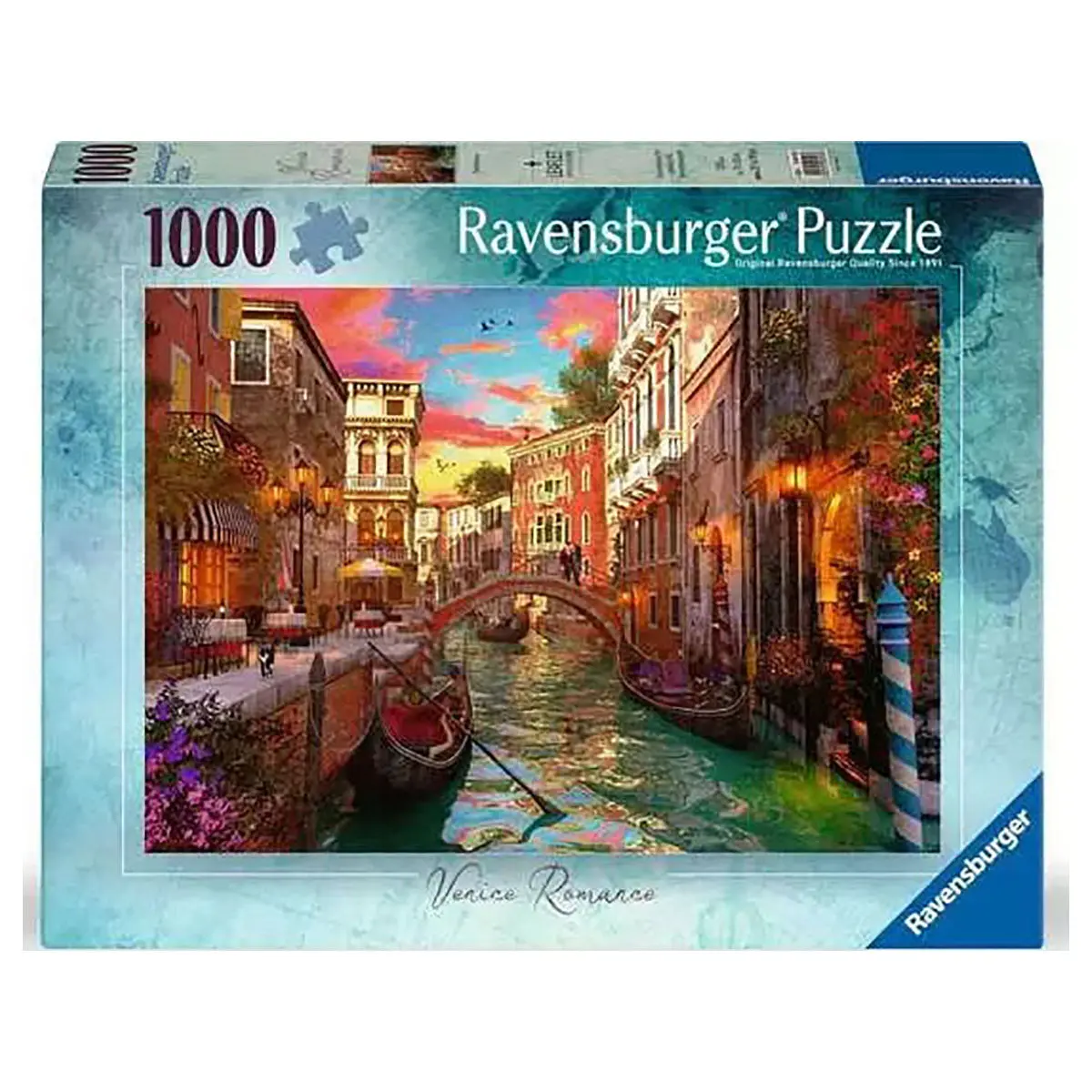 Ravensburger Venice Romance 1000 Piece Jigsaw Puzzle 1