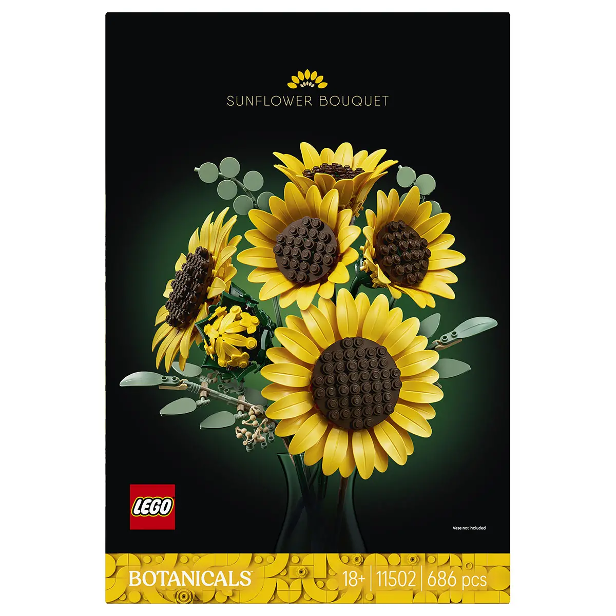 Lego Botanicals Sunflower Bouquet Building Set 1
