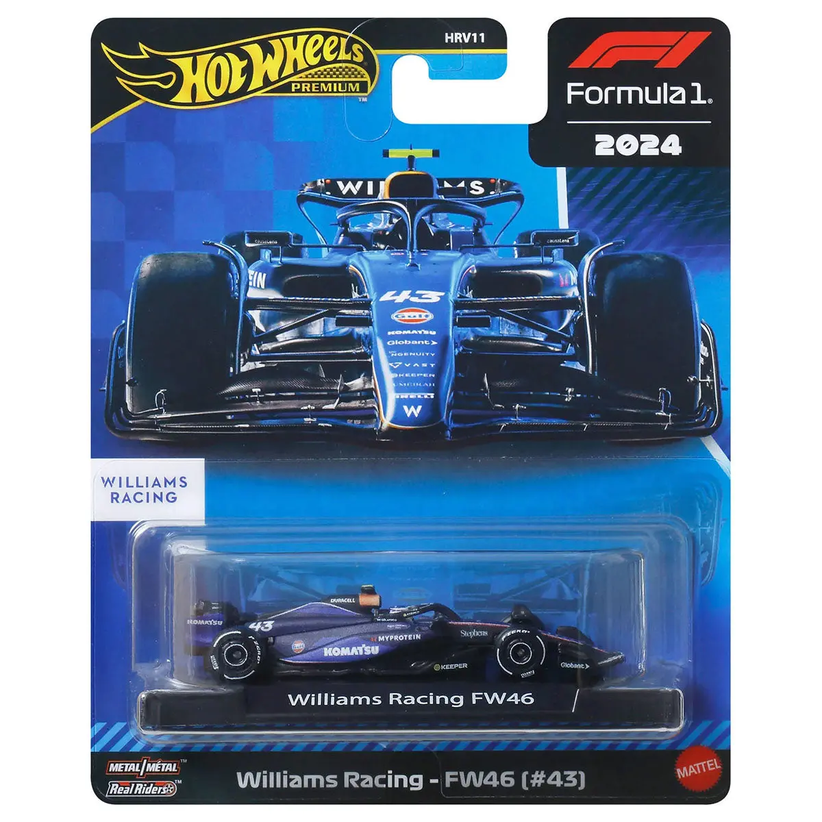 Hot Wheels F1 2024 Willam Racing - Fw46 Car (#43) 1