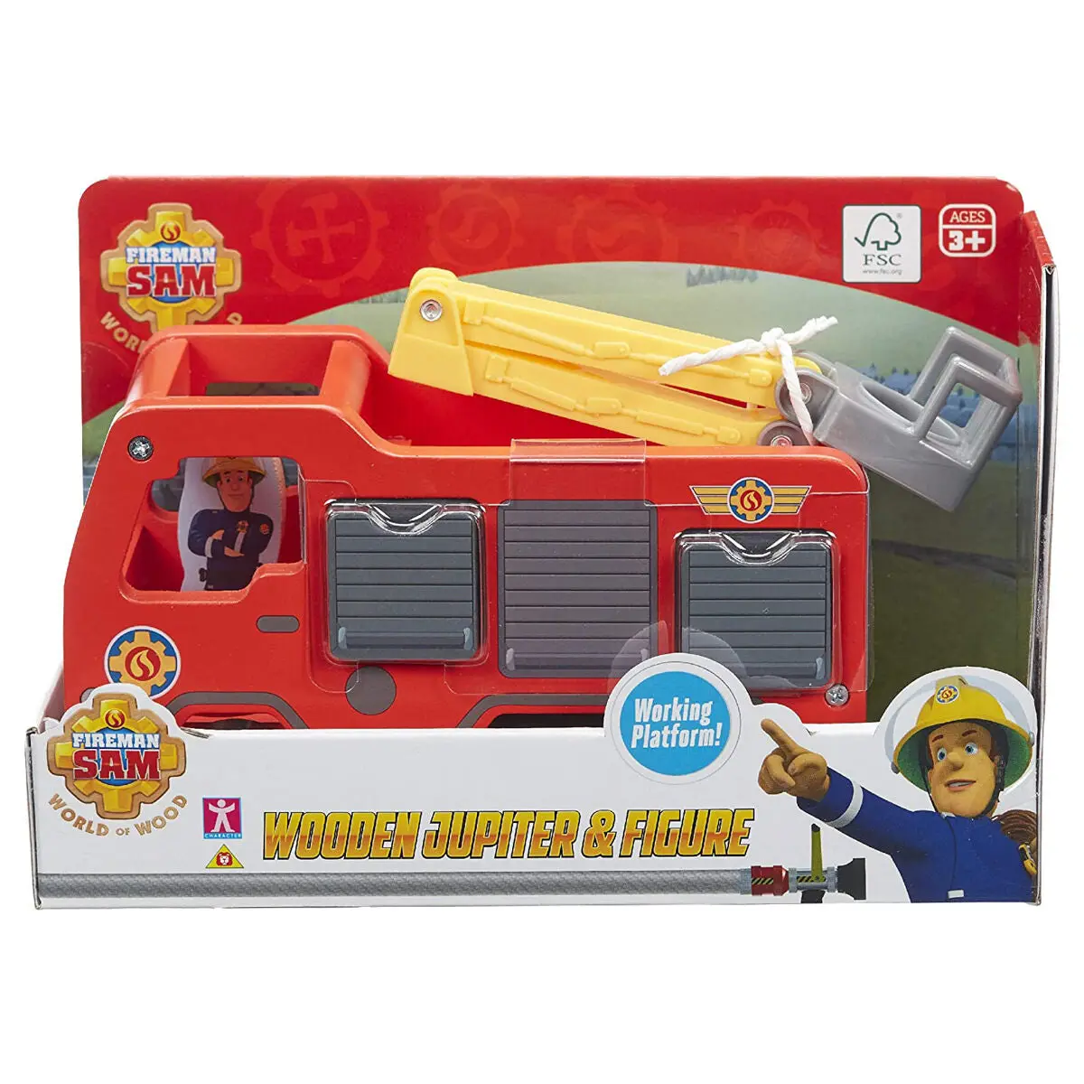 Character Fireman Sam Jupiter & Figure Playset 1